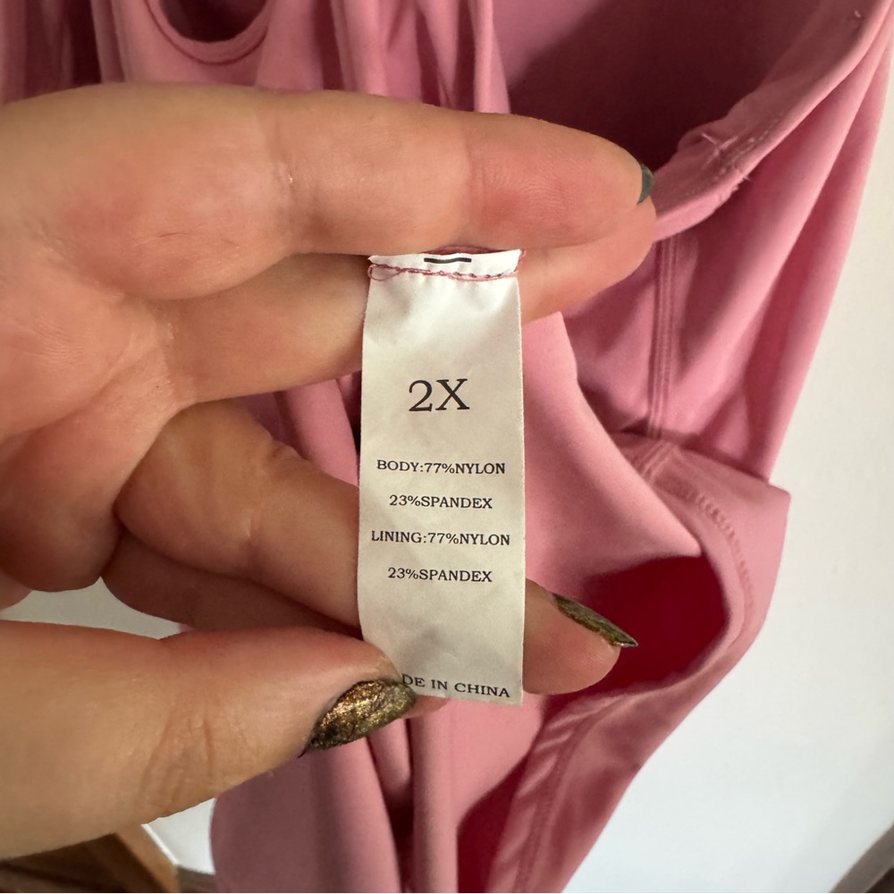 HALARA Pink Racerback Mini Dress - Picture 6 of 8
